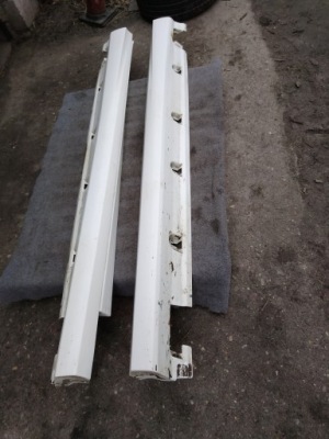 Молдинг поріг накладка комплект  mercedes gle w166 lak.149 фото №1