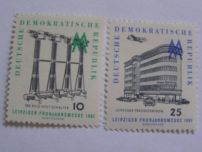 NRD - Targi Lipskie 1961 - Mi. 813-14 **