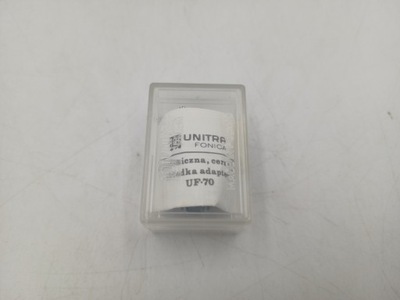 CERAMICZNA WKŁADKA ADAPTERA GRAMOFONU UNITRA FONICA UF-70 ORYGINAŁ Z PRL