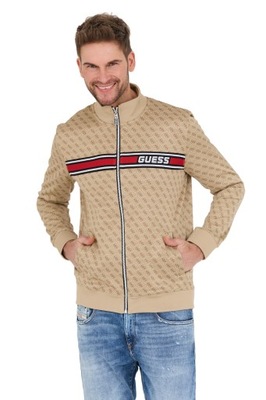 GUESS Beżowa bluza Korbin XL