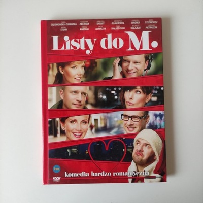 LISTY DO M - Książka + FIlm - DVD -