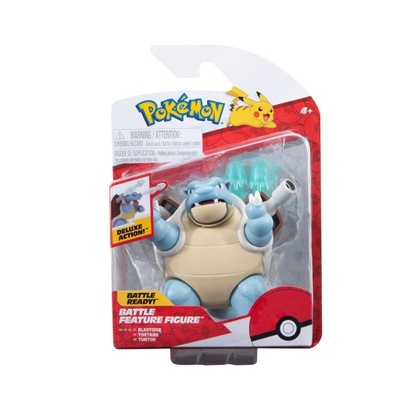 POKEMON BATTLE FIGURE BLASTOISE FIGURKA RUCHOMA