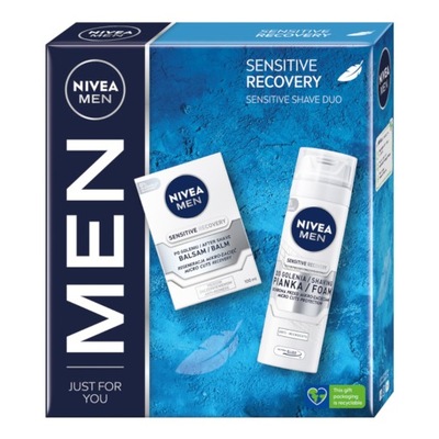 NIVEA MEN SENSITIVE RECOVERY ZESTAW PREZENTOWY DLA MĘŻCZYZN