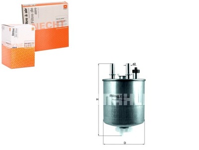 Фильтр топлива renault kangoo kangoo be bop kangoo e фото №1