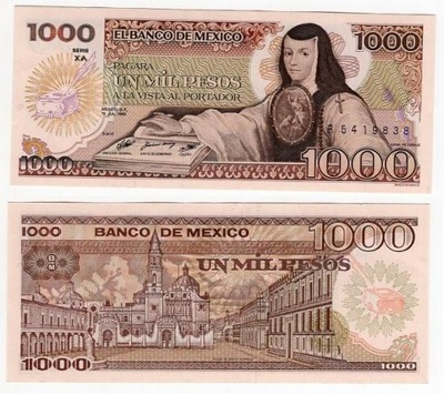 MEKSYK 1985 1000 PESOS