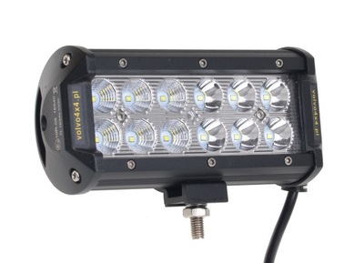 FARO EN FUNCIONAMIENTO HALÓGENO DIODO LUMINOSO LED 36W COMBO MIX 12V 24V  