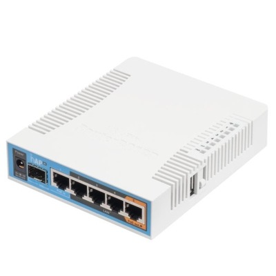 Router MikroTik RB962UiGS-5HacT2HnT 720MHz CPU, 128MB RAM, 5x Gigabit LAN,