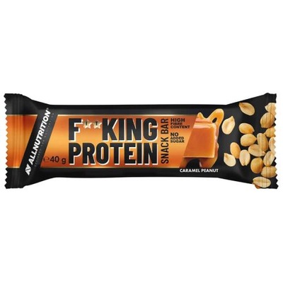 ALLNUTRITION FITKING PROTEIN SNACK BAR 40G - carmel peanut