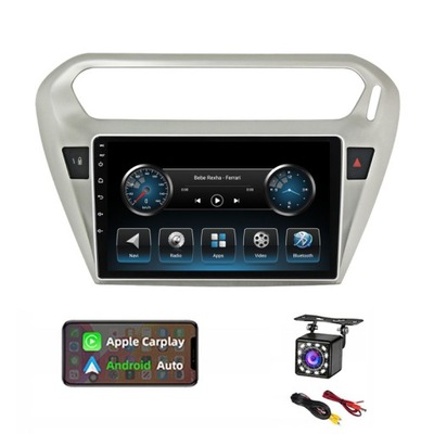 RADIO 2DIN ANDROID12 PEUGEOT 301 6GB 128GB GPS FM  