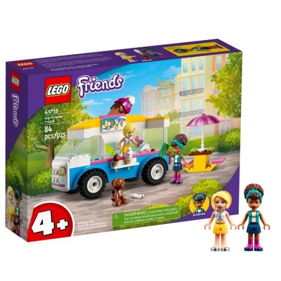 Klocki LEGO Friends 41715 Furgonetka z lodami