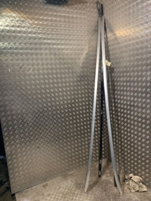 Рейлінги дахові накладки mercedes gls gl w166 1 фото №1