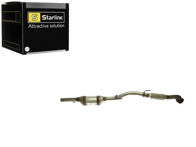 Катализатор seat ibiza 1.4i 05 06- starline фото №1