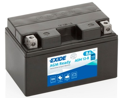 AKUMULIATORIUS EXIDE AGM12-8 YTX9-BS 8.6AH 12V 