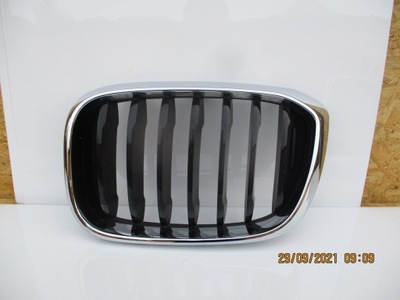 Bmw x3 g01 x4 g02 решітка радіатора решітка радіатора решітка радіатора ліва фото №1