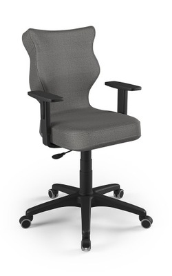 Krzesło fotel do biurka Duo Czarny Monolith 33 r-r