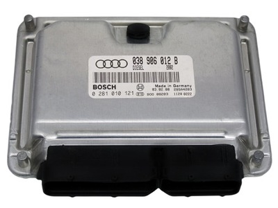 КОМПЬЮТЕР ECU AUDI A3 1.9 TDI 038906012B 0281010121