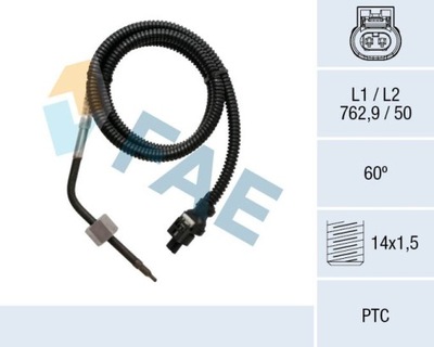 SENSOR TEMPERATURA GASES DE ESCAPE MERCEDES  