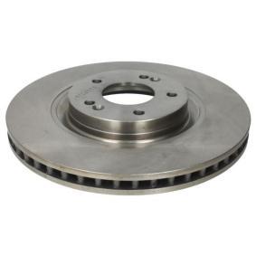 Hyundai оригінальний номер 517121h100 диск гальмівна фото №1