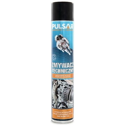 ZMYWACZ TECHNICZNY PULSAR USUWA KLEJE SMARY WOSKI OLEJE SPRAY 750 ML