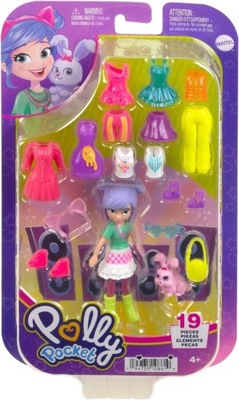 Mattel Polly Pocket Zestaw Modowy Przebieranki HKV88 HKV94