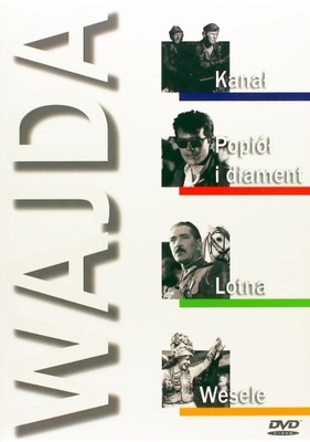 [DVD] ANDRZEJ WAJDA - Kanał / Popiół i diamnet / Lotna / Wesele - 4 DVD BOX