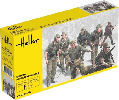 Heller 49606 - Grenadierzy pancerni niemieccy 1:72