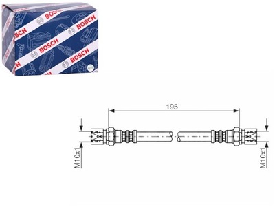 CABLE DE FRENADO ELÁSTICO PARTE TRASERA L/P CHEVROLET CORSA DAEWOO ARANOS  