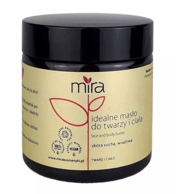 Masło idealne do twarzy i ciała 120ml Mira