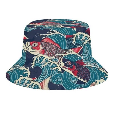 Koi Fish Bucket Hat Fishing Hat