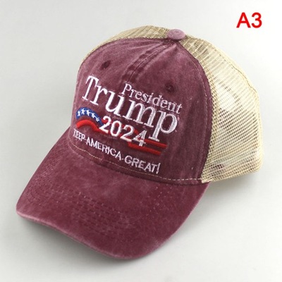 DONALD TRUMP 2024 CZAPKA BASEBALLOWA USA