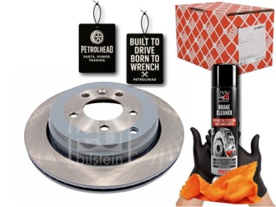 Гальмівні диски гальмівні 2szt. задня land rover discovery iii d #petrolhead pro+ kit2 фото №1