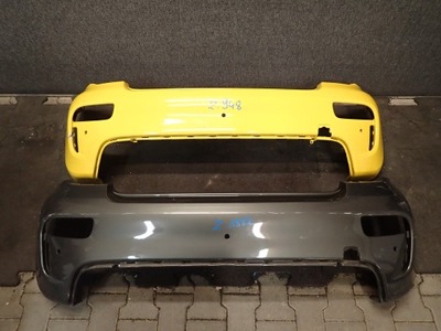 Бампер задня fiat 500 abarth lift фото №1