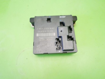 Модуль дверь левый задняя mercedes w211 e280 02-06 фото №1