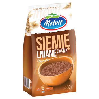 MELVIT SIEMIĘ LNIANE 400G ..