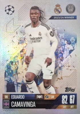 TOPPS MATCH ATTAX 2024-2025 WINNER 134 KYLIAN MBAPPE REAL MADRYT