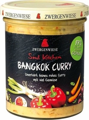 SOS ORIENTALNY "BANGKOK CURRY" BEZGLUTENOWY BIO 370 g - ZWERGENWI