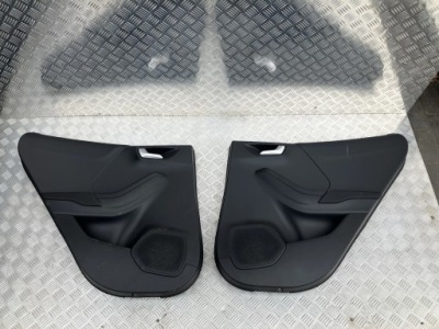 Обшивка дверь задняя левый правый кожа ford puma ii mk2 19- vignale фото №1