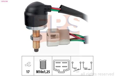 JUNGIKLIS ŽIBINTŲ STOP HYUNDAI COUPE I 1.6 I 16V 96-02 