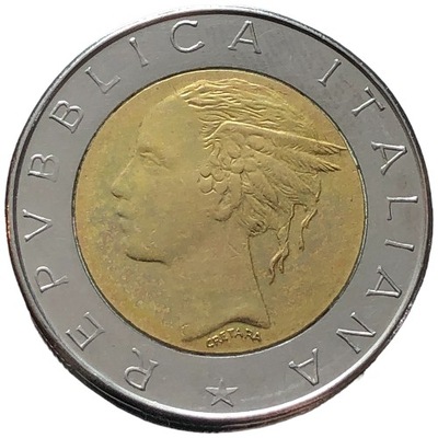 89065. Włochy - 500 lirów - 1983r.