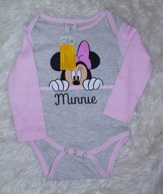 Body Dziewczęce Minnie Mouse Rozmiar 80 cm *Disney*