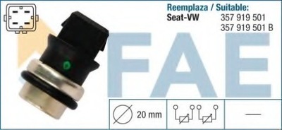 SENSOR TEMPERATURA DE AGUA VW  