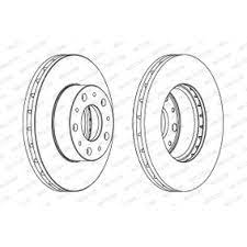 FERODO DDF1800 ДИСК ТОРМОЗНОЙ