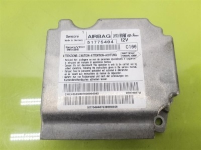 Датчик air bag fiat bravo ii 2007-2014 51775404 5wk43641 оригинал фото №1