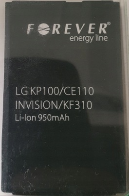 Bateria FOREVER LG KP100 KP105 KU360 950mAh3