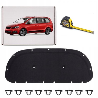 Seat alhambra ii 7n 2010-2020 шумоизоляция капот фото №1