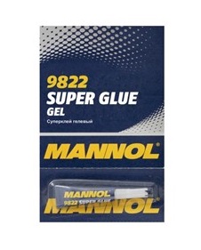 PEGAMENTO SÚPER GLUE MANNOL GEL 3G 9822  