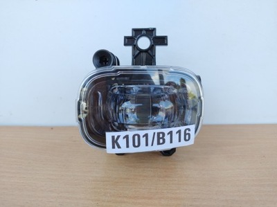 Лівий протитуманна фара світлодіодний 19-24r renault clio megane scenic 261550862r k101/b116 фото №1