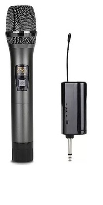 UHF Bezprzewodowy mikrofon karaoke z odbiornikiem