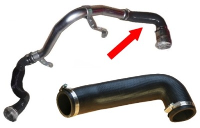 Шланг turbo master iii 2.3 dci верхний 2014-2021 фото №1