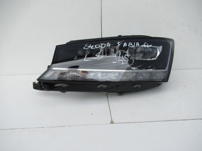 Skoda fabia iii 3 6v lift 18- лампа full led левая фото №1